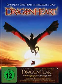 Dragonheart (Limited Mediabook, 2 Discs, Cover A) (1996) [Blu-ray] [Gebraucht - Zustand (Sehr Gut)] 