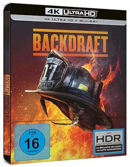 Backdraft - Männer die durchs Feuer gehen (Limited Steelbook, 4K Ultra HD+Blu-ray) (1991) [4K Ultra HD] 