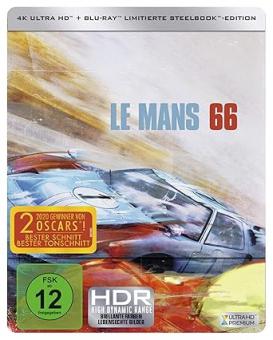 Le Mans 66 - Gegen jede Chance (Limited Steelbook, 4K Ultra HD+Blu-ray) (2020) [4K Ultra HD] 