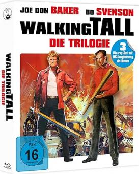 Walking Tall 1-3 Trilogie (3 Discs Limited Digipak) (1973-1977) [Blu-ray] 