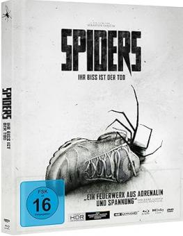 Spiders - Ihr Biss ist der Tod (Limited Mediabook, 4K Ultra HD+Blu-ray) (2023) [4K Ultra HD] 