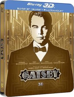 Der große Gatsby (Limited Steelbook, 3D Blu-ray+Blu-ray) (2013) [UK Import] [3D Blu-ray] 