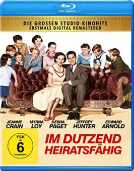 Im Dutzend heiratsfähig (Digital remastered) (1952) [Blu-ray] 