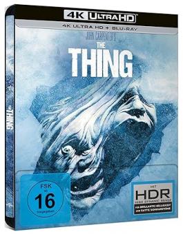 The Thing - Das Ding aus einer anderen Welt (Limited Steelbook, 4K Ultra HD+Blu-ray) (1981) [4K Ultra HD] 