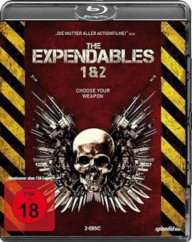 The Expendables 1+2 (2 Discs) [FSK 18] [Blu-ray] [Gebraucht - Zustand (Sehr Gut)] 