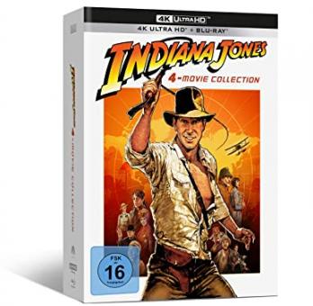 Indiana Jones The Complete Adventures (4K Ultra HD+Blu-ray, 9 Discs) [4K Ultra HD] 