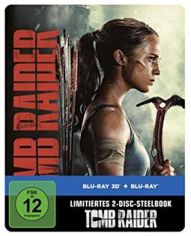 Tomb Raider (Limited Steelbook, 3D Blu-ray+Blu-ray) (2018) [Blu-ray] [Gebraucht - Zustand (Sehr Gut)] 