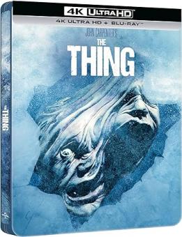 The Thing - Das Ding aus einer anderen Welt (Limited Steelbook, 4K Ultra HD+Blu-ray) (1981) [FSK 18] [EU Import] [4K Ultra HD] [Gebraucht - Zustand (Sehr Gut)] 