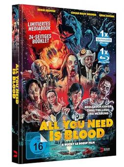 All You Need Is Blood (Limited Mediabook, 4K Ultra HD+Blu-ray) (2023) [4K Ultra HD] 