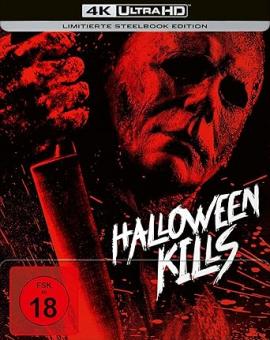 Halloween Kills (Extended Cut, Limited Steelbook) (2021) [FSK 18] [4K Ultra HD] 