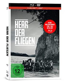 Herr der Fliegen (1990+1963) (3 Disc Limited Mediabook, 2 Blu-ray's+DVD) (1990) [Blu-ray] 