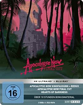 Apocalypse Now - Final Cut (Kinofassung, Redux & Final Cut, 40th Anniversary) (2 4K Ultra HDs+4 Blu-ray's) (1979) [4K Ultra HD] 