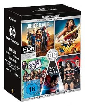 DC 5-Film-Collection (5 4K Ultra HDs+5 Blu-ray's) [4K Ultra HD] [Gebraucht - Zustand (Sehr Gut)] 