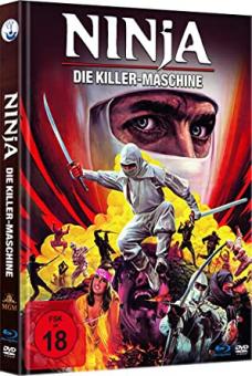 Ninja - Die Killer-Maschine (Limited Mediabook, Blu-ray+DVD) (1981) [FSK 18] [Blu-ray] 