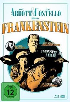 Abbott und Costello treffen Frankenstein (Limited Mediabook, Blu-ray+DVD) (1948) [Blu-ray] 