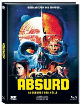 Absurd (Limited Mediabook, Blu-ray+DVD, Cover B) (1981) [FSK 18] [Blu-ray] 