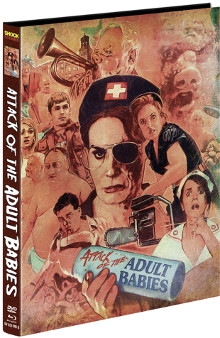 Attack of the Adult Babies (Limited Mediabook, Blu-ray+DVD, Cover B) (2017) [FSK 18] [Blu-ray] 