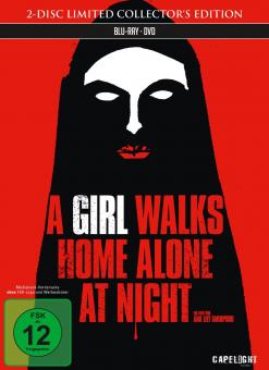A Girl Walks Home Alone at Night (Limited Mediabook, Blu-ray+DVD) (2014) [Blu-ray] 