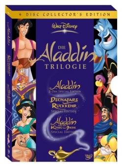 Aladdin - Die Trilogie (Collector's Edition, 4 DVDs) 