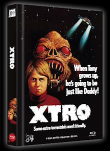 X-Tro - Nicht alle Außerirdischen sind freundlich (Limited Mediabook, Blu-ray+DVD, Cover D) (1982) [Blu-ray] 