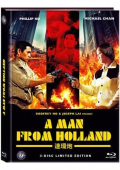 A Man from Holland (Drug Connection) (Limited Mediabook, Blu-ray+DVD, Cover B) (1986) [FSK 18] [Blu-ray] 