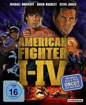 American Fighter I-IV (4 Disc Boxset) [Blu-ray] 
