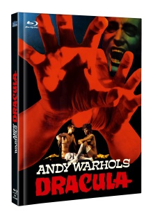 Andy Warhol's Dracula (Limited Mediabook, Blu-ray+DVD, Cover A) (1974) [FSK 18] [Blu-ray] 