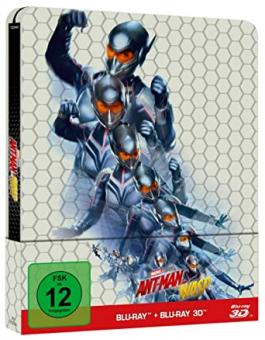 Ant-Man and the Wasp (Limited Steelbook, 3D Blu-ray+Blu-ray) (2018) [3D Blu-ray] 