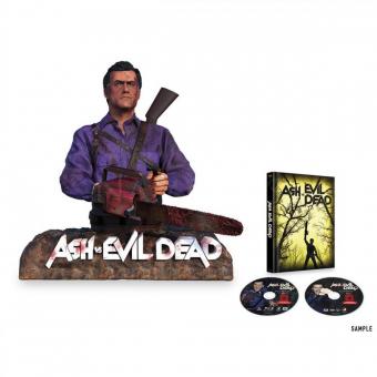 Ash vs Evil Dead - Die komplette Season 1 (Limited Edition, Mediabook inkl. Ash Büste) [FSK 18] [Blu-ray] 