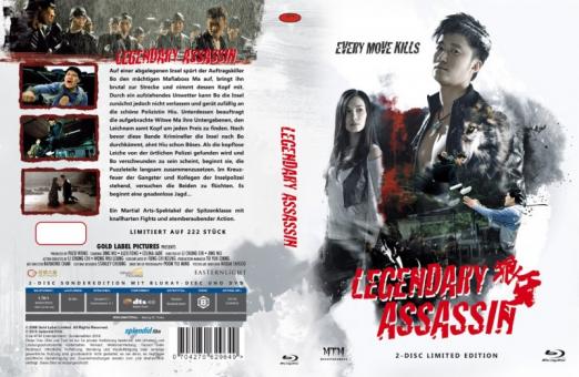 Legendary Assassin (Limited Mediabook, Blu-ray+DVD, Cover B) (2008) [FSK 18] [Blu-ray] 