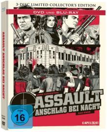 Assault - Anschlag bei Nacht (3 Disc Limited Collectors Edition, Mediabook) (1976) [Blu-ray] [Gebraucht - Zustand (Sehr Gut)] 