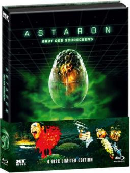 Astaron (4 Disc Limited Wattiertes Mediabook, Blu-ray+3 DVDs) (1980) [FSK 18] [Blu-ray] 