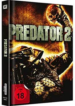 Predator 2 (Limited Mediabook, 4K Ultra HD+Blu-ray, Cover A) (1990) [FSK 18] [4K Ultra HD] 