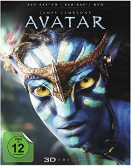 Avatar 3D (inkl. 2D-Version + DVD) (2009) [3D Blu-ray] 