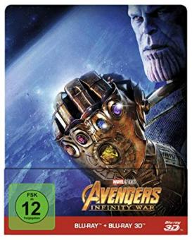 Avengers: Infinity War (Limited Steelbook, Blu-ray+3D Blu-ray) (2018) [3D Blu-ray] 