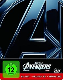 Marvel's The Avengers (Steelbook inkl. 2D Blu-ray & Bonus Disc) (2012) [3D Blu-ray] [Gebraucht - Zustand (Sehr Gut)] 