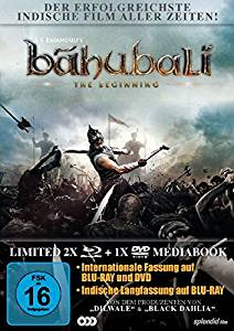 Bahubali - The Beginning (Limited Mediabook, 2 Blu-ray's+DVD) (2015) [Blu-ray] 