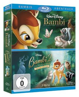 Bambi / Bambi 2 - Der Herr der Wälder (2 Discs) [Blu-ray] 