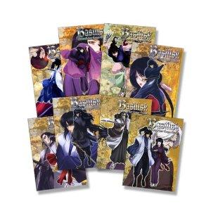 Basilisk Vol. 01 bis 08 - Chronik der Koga-Ninja - 8er DVD Komplett-Set  