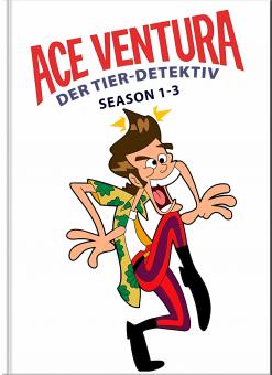 Ace Ventura - Der Tierdetektiv (Season 1-3, Die komplette Serie) (Limited Mediabook, Cover A) (1996) [Blu-ray] 