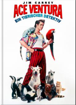 Ace Ventura - Ein tierischer Detektiv (Limited Mediabook, 2 Discs, Cover D) (1994) [Blu-ray] 