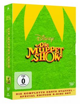 Die Muppet Show - Die komplette erste Staffel (Special Edition, Digipak im beflockten Schuber) (4 DVDs) 