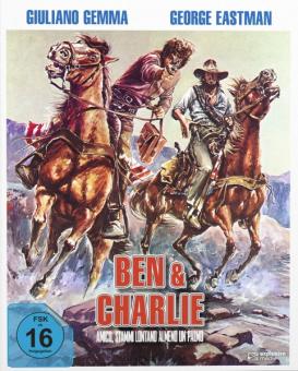 Zwei Himmelhunde im Wilden Westen - Ben & Charlie (Limited Mediabook, 2 Discs, Cover B) (1972) [Blu-ray] 