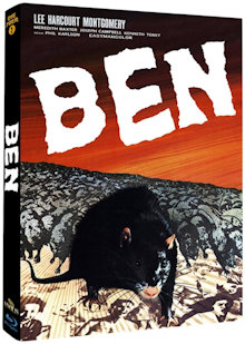 Ben - Aufstand der Ratten (Limited Mediabook, Cover A) (1972) [Blu-ray] 