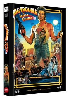 Big Trouble in Little China (Limited Mediabook, Blu-ray+DVD, Cover B) (1986) [Blu-ray] 