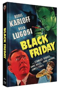 Black Friday (Limited Mediabook, Blu-ray+DVD, Cover A) (1940) [Blu-ray] 