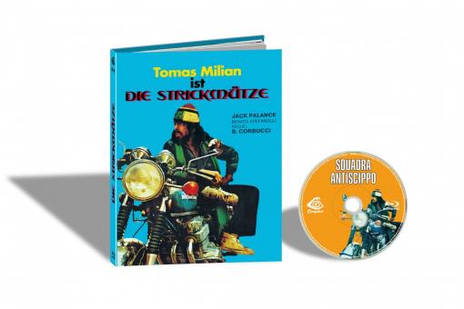 Die Strickmütze (Squadra antiscippo) (Limited Mediabook, Cover E) (1976) [FSK 18] [Blu-ray] 