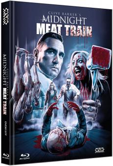 Midnight Meat Train (Unrated Director's Cut, Mediabook, DVD+Blu-ray, Cover F) (2008) [FSK 18] [Blu-ray] 