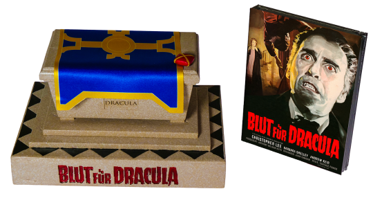 Blut für Dracula (Limited Sarg Edition, inkl. Mediabook) (1966) [Blu-ray] 
