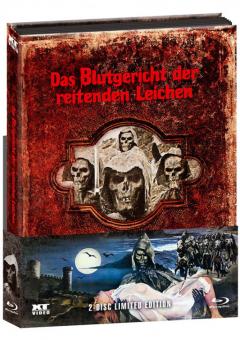 Blutgericht der reitenden Leichen (Limited Wattiertes Mediabook, Blu-ray+DVD) (1975) [FSK 18] [Blu-ray] 